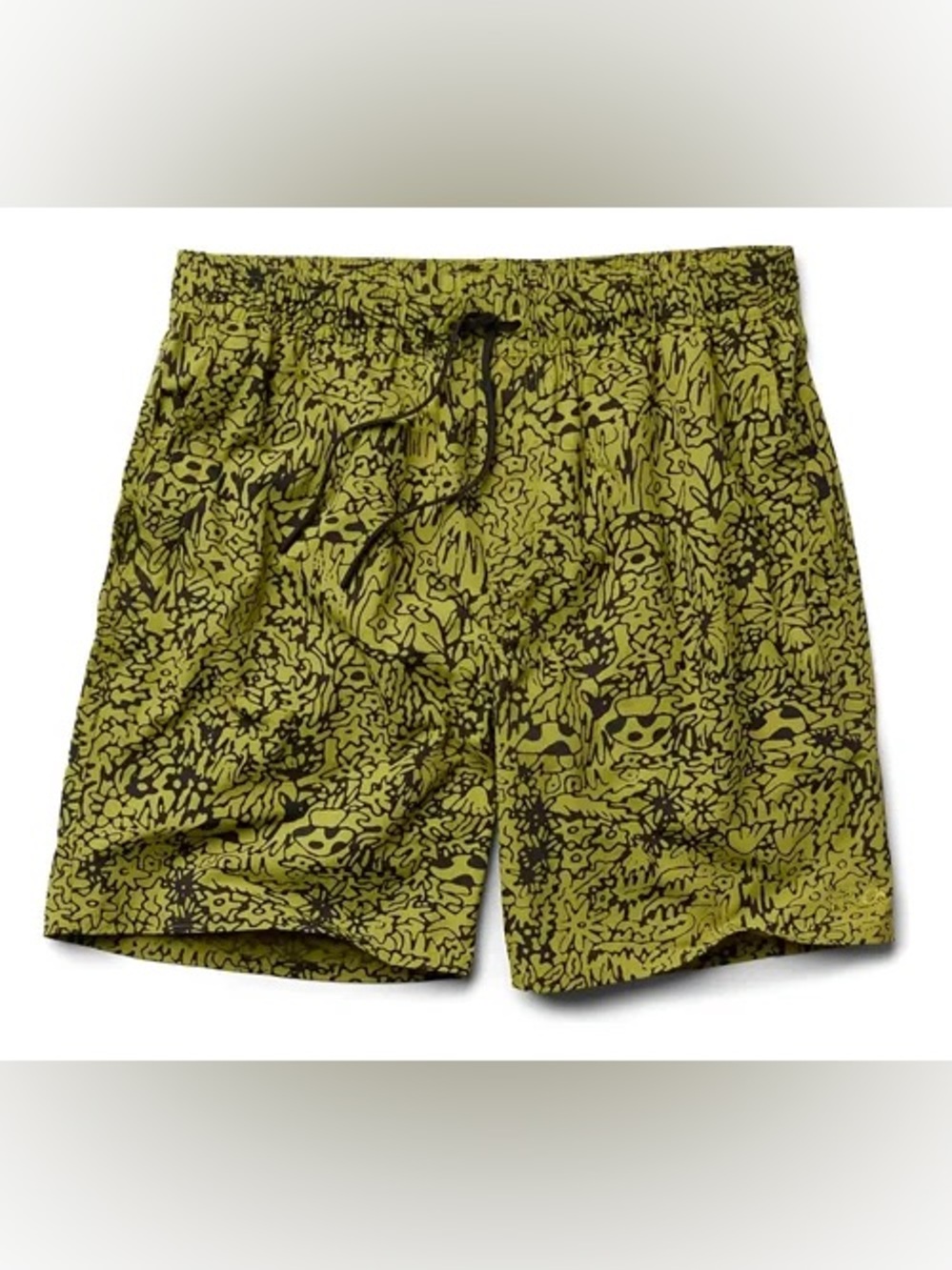 Mountain Hardwear Stryder Shorts Moon Moss Forager Print